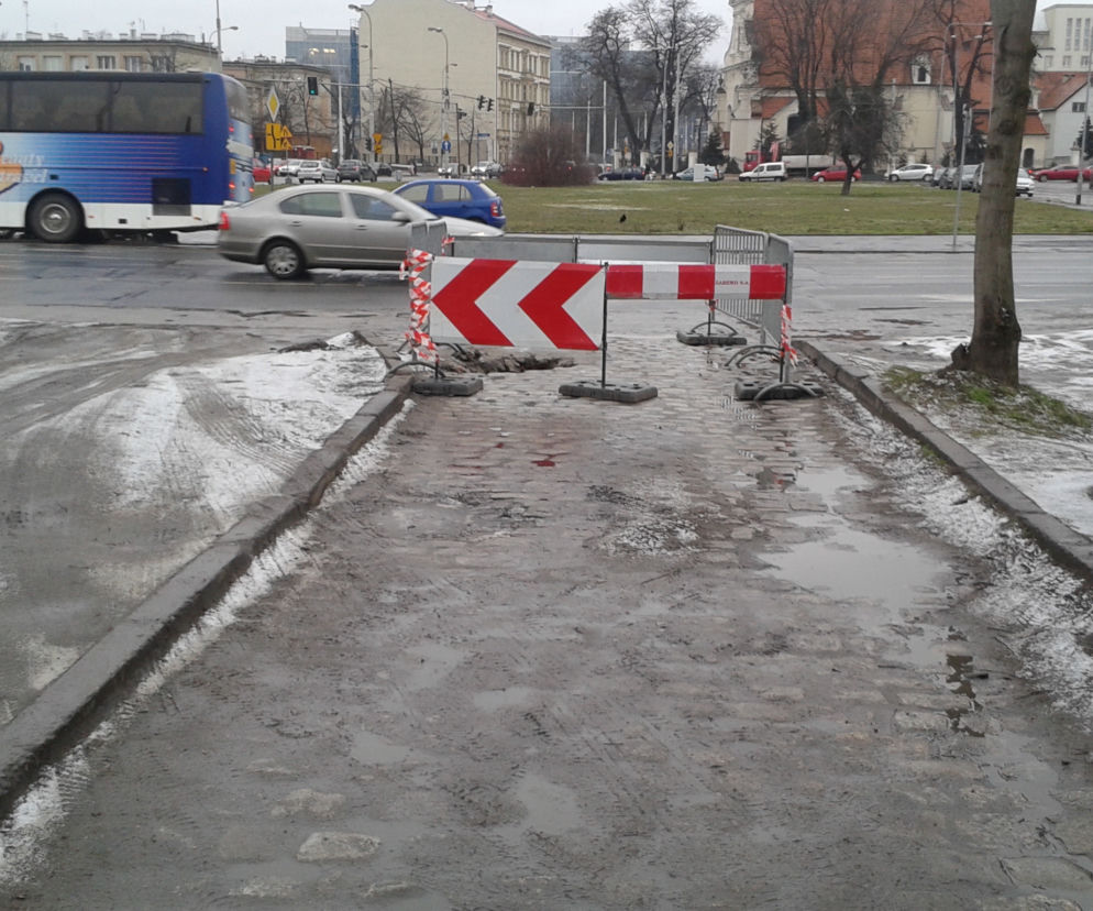 Dziura przy placu Wróblewskiego