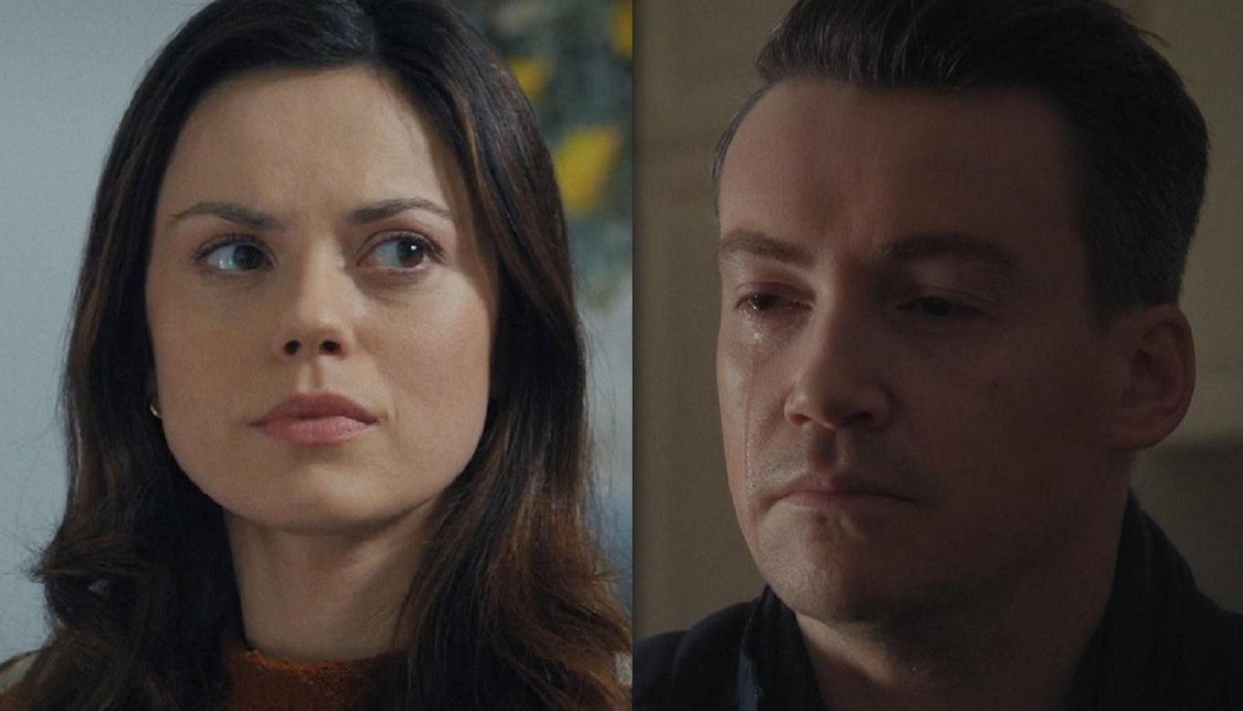M jak miłość. Kasia (Paulina Lasota), Jakub (Krzysztof Kwiatkowski)