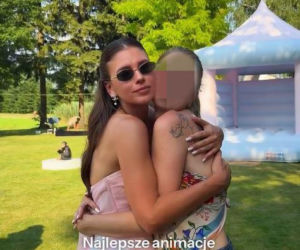Klaudia Halejcio wyprawiła córce urodziny