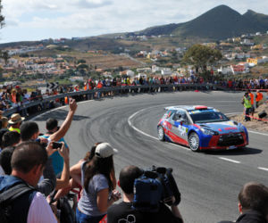 Robert Kubica na trasie Rajdu Wysp Kanaryjskich
