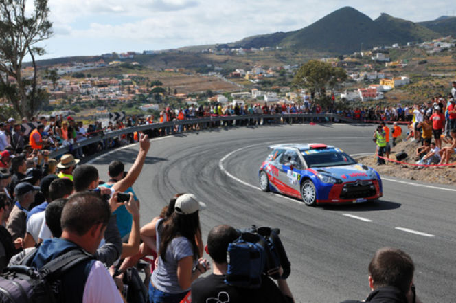 Robert Kubica na trasie Rajdu Wysp Kanaryjskich
