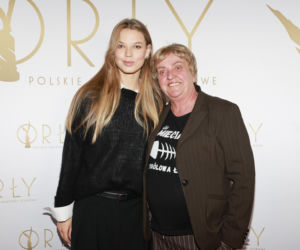 Iga Lis na pokazie filmu Bałtyk