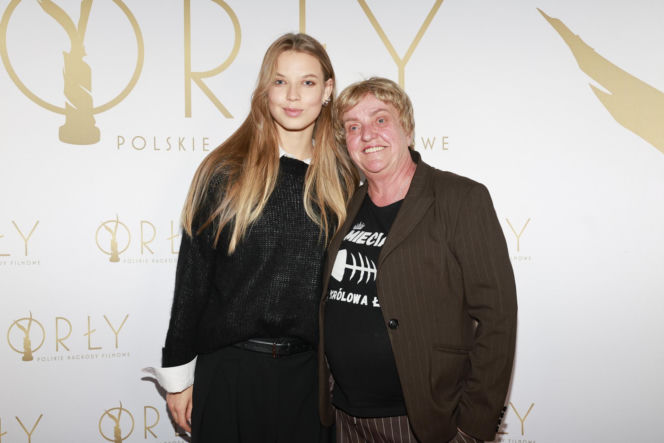 Iga Lis na pokazie filmu "Bałtyk"