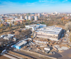 Budowa Fabryki Wody - listopad 2021