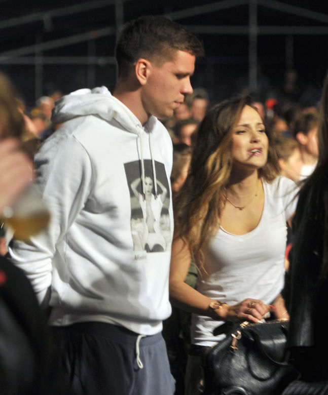Marina Łuczenko, Wojciech Szczęsny