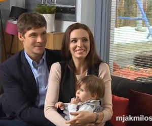 M jak miłość odc. 1226. Monika (Anna Wendzikowska), Marcin (Mikołaj Roznerski)
