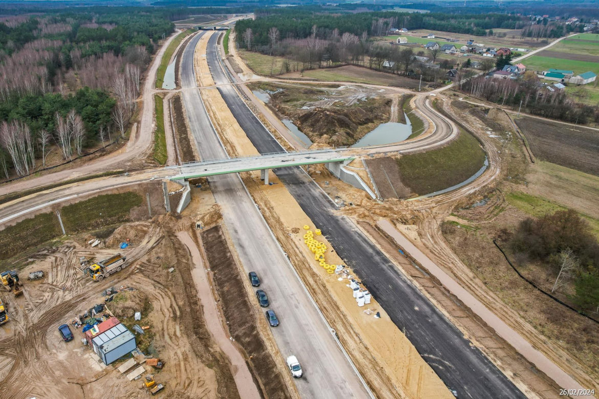 Budowa autostrady A2 Kałuszyn - Groszki