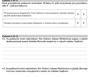 str. 6 Próbny egzamin ósmoklasisty 2020. Arkusz z języka polskiego