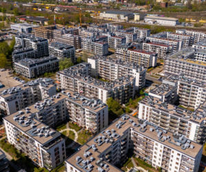 Nowe osiedla na Kamionku w Warszawie