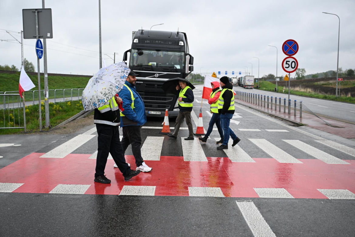Kolejny protest rolników na Podkarpaciu