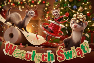 Gify świąteczne na Boże Narodzenie 2025. Nietypowe życzenia na święta [TOP 10]