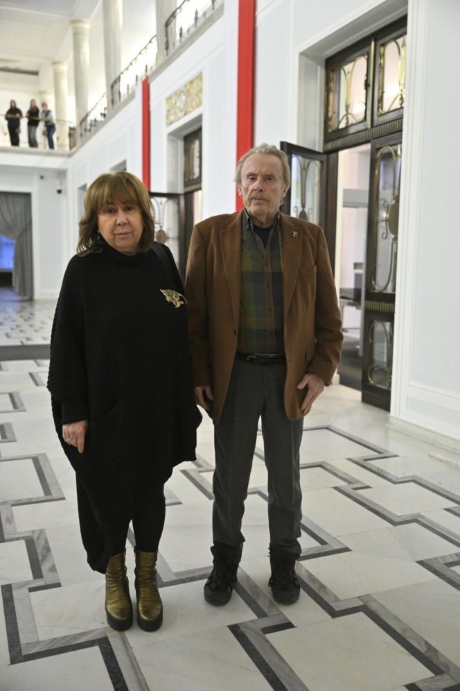 Czarzasty zaprosił Olbrychskiego z żoną do ważnej akcji