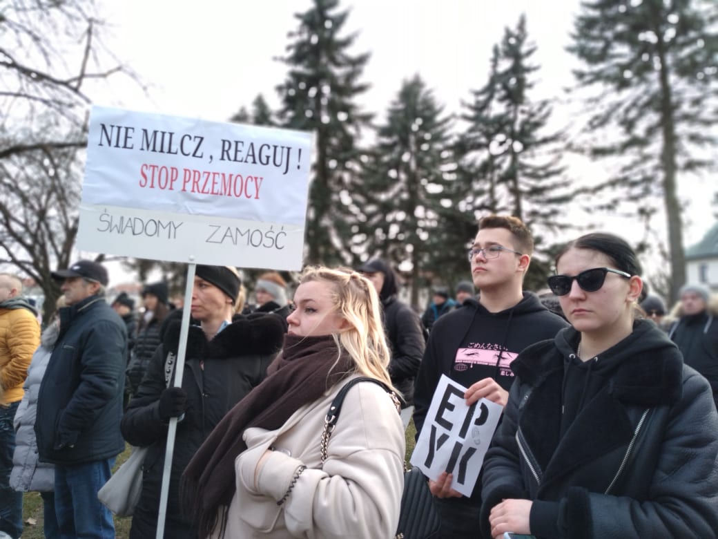marsz przeciwko przemocy