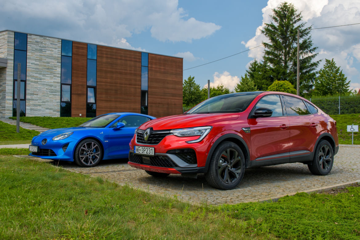 Alpine A110 i Renault Arkana