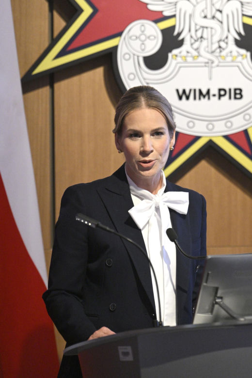 Marta Nawrocka nazwała pielęgniarki aniołami