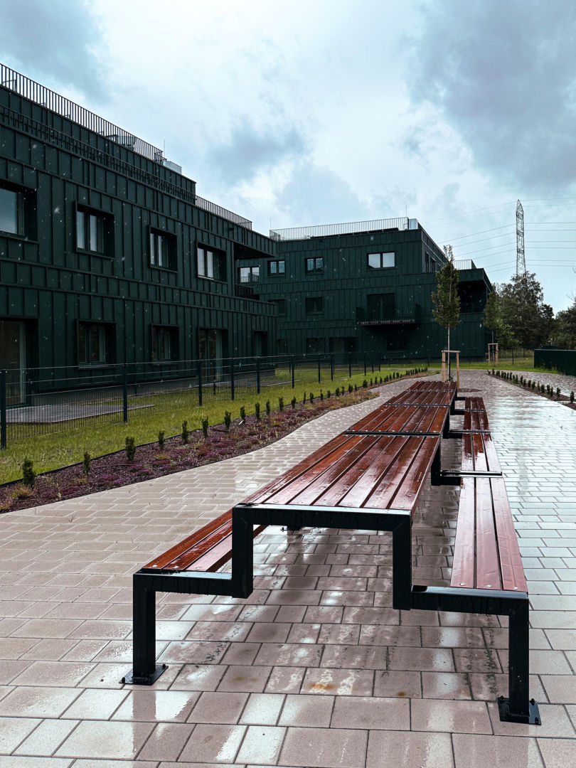 Budynki TBS w Katowicach przy Kosmicznej z 2026. Projekt: Kinga Bączyk i Magdalena Orzeł-Rurańska, pracownia K3Xmore