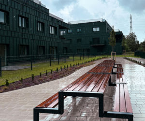 Budynki TBS w Katowicach przy Kosmicznej z 2026. Projekt: Kinga Bączyk i Magdalena Orzeł-Rurańska, pracownia K3Xmore