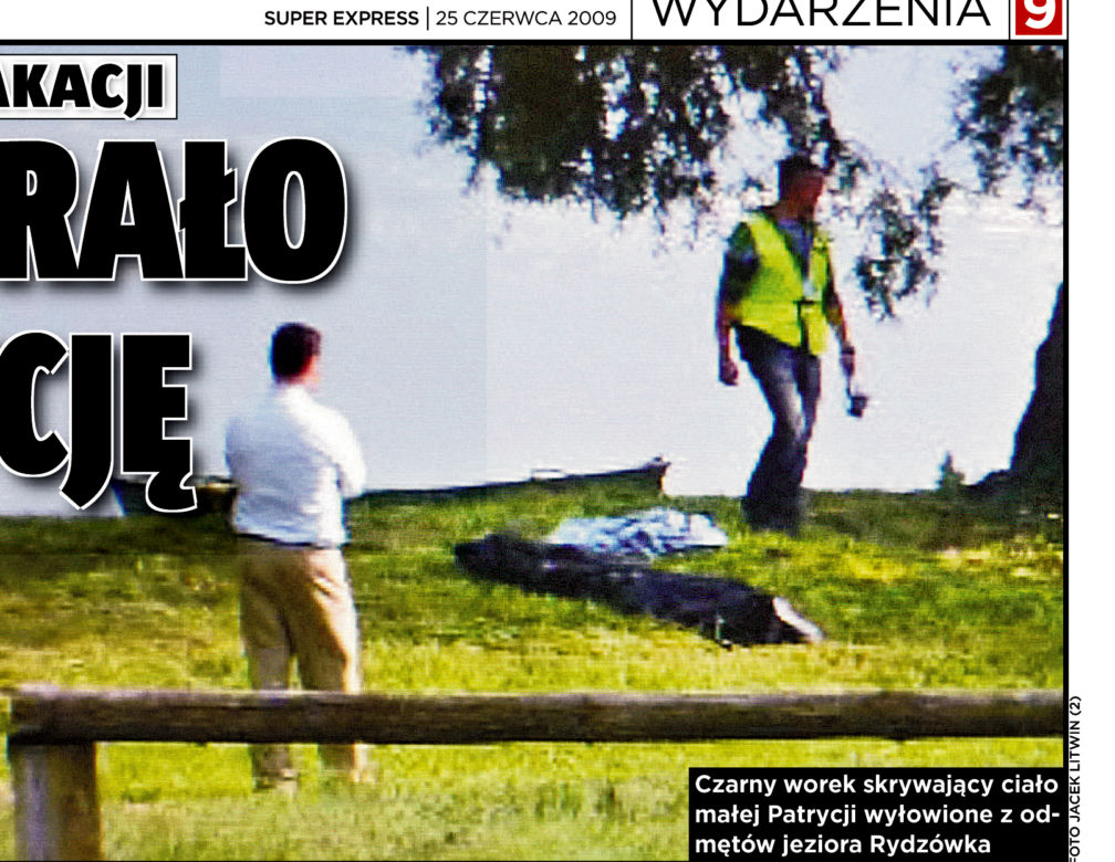 Jezioro zabrało małą patrycję