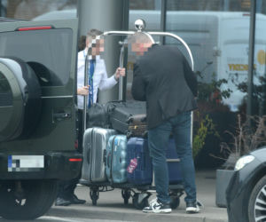 Lewandowscy przylecieli do Polski na święta