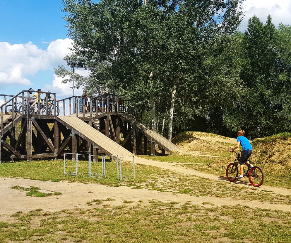Dirt park w Rzeszowie przed modernizacją