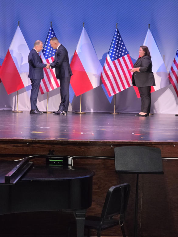 Spotkanie Karola Nawrockiego z Polonią na Queensie