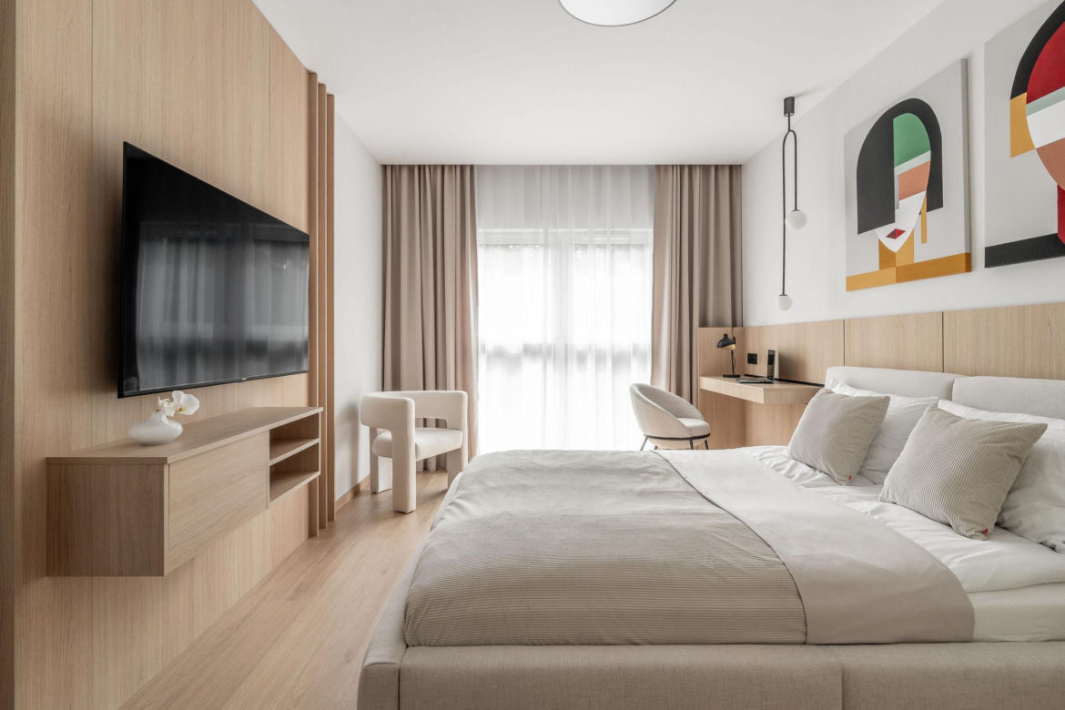 Apartament w stylu japandi