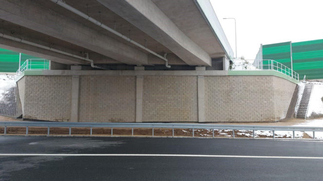 Postępy na budowie A2 Siedlce - Biała Podlaska