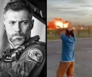 Mjr Maciej „Slab” Krakowian zginął robiąc to, co kochał. Jego F-16 runęło na płytę lotniska w Radomiu