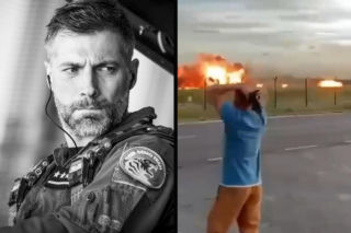 Mjr Maciej „Slab” Krakowian zginął robiąc to, co kochał. Jego F-16 runęło na płytę lotniska w Radomiu