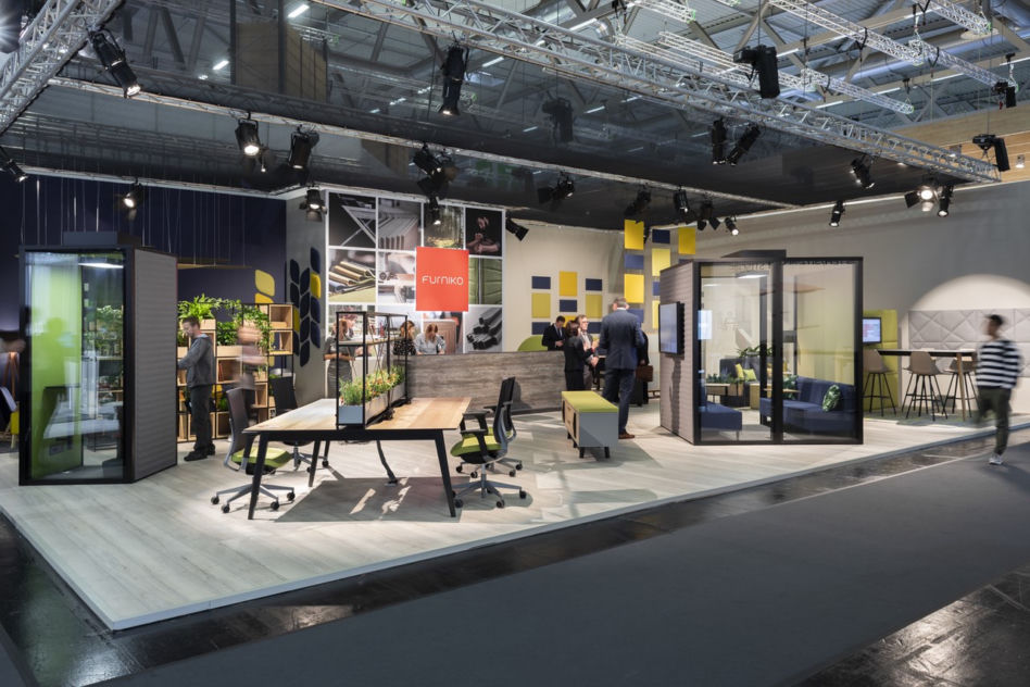 Orgatec 2018 – przestrzeń Agile Working według Furniko