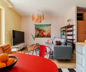 Odważne kolory we wnętrzach - projekt Deer Design