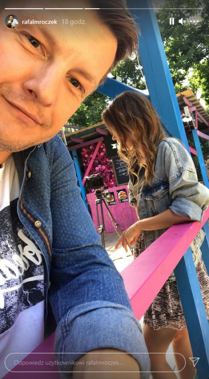 M jak miłość. Paweł (Rafał Mroczek), Franka (Dominika Kachlik)