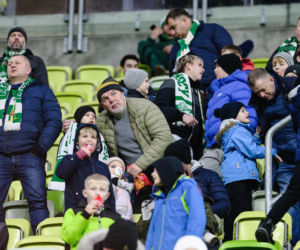 Lechia Gdańsk - Górnik Zabrze, zdjęcia kibiców i zawodników z meczu 18, kolejki PKO BP Ekstraklasy