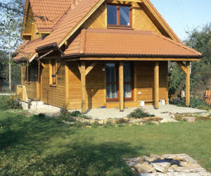 Elewacja drewniana domu