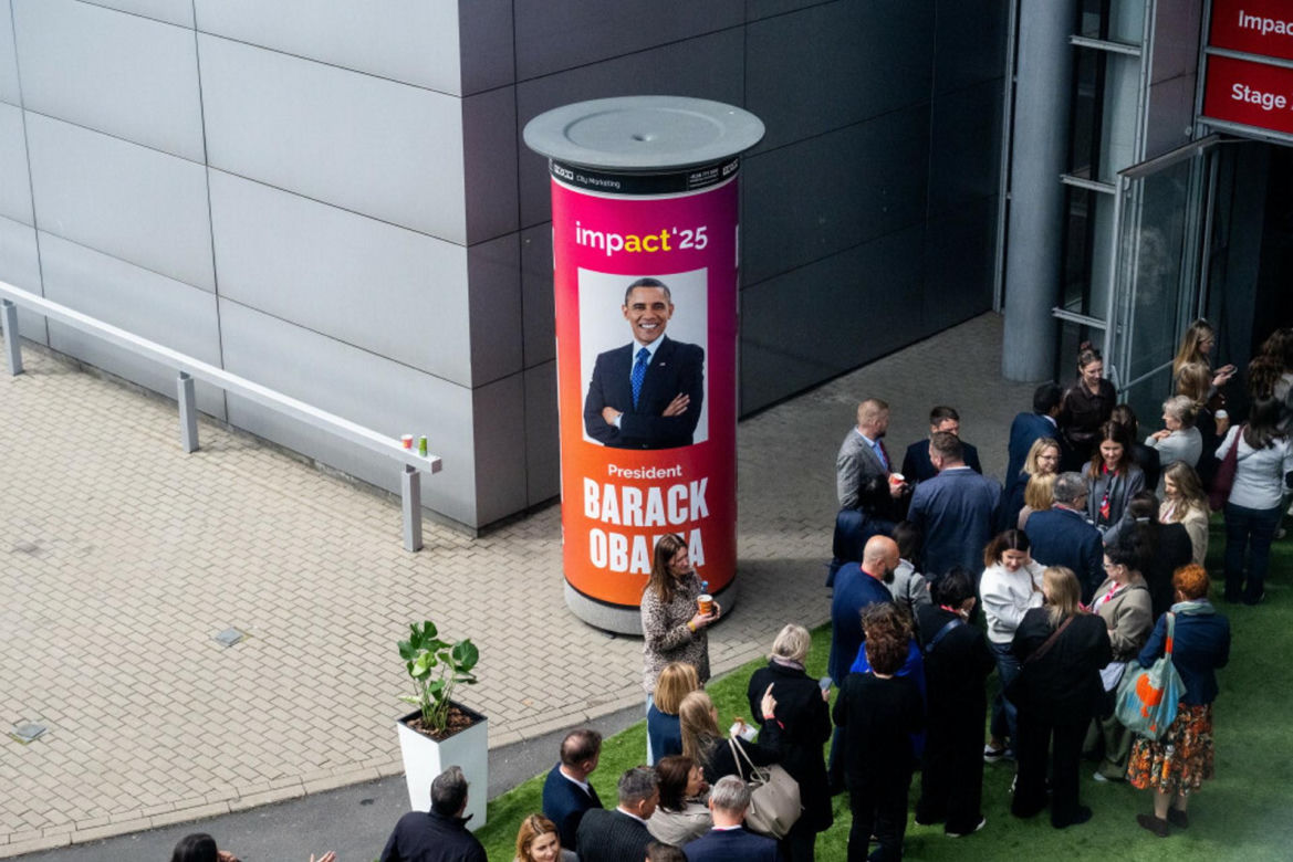 Impact 2025 w Poznaniu - Barack Obama.
