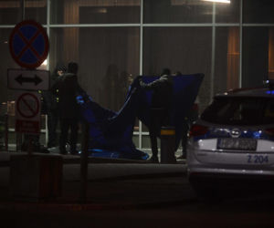 Zwłoki kobiety pod siedzibą Polsatu