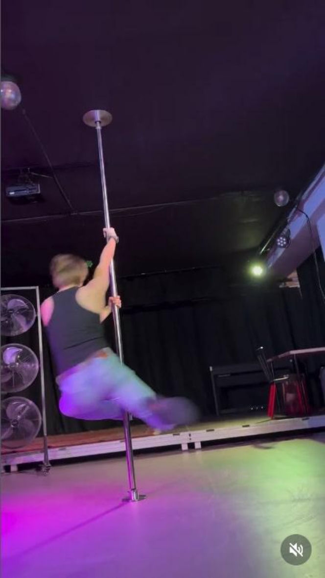 Pole dance na medal? Zillmann rozkręca sieć jak karuzelę
