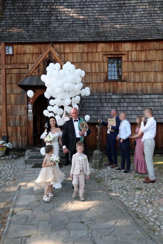Michał Cieślak zdobył pas mistrza i wziął ślub
