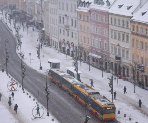 Gołoledź paraliżuje Polskę!
