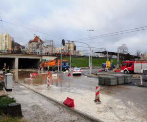 Awaria wodociągu w Gdyni