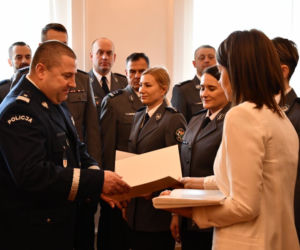 Policjantki z Podlasia wyróżnione przez Komendanta Wojewódzkiego Policji w Białymstoku