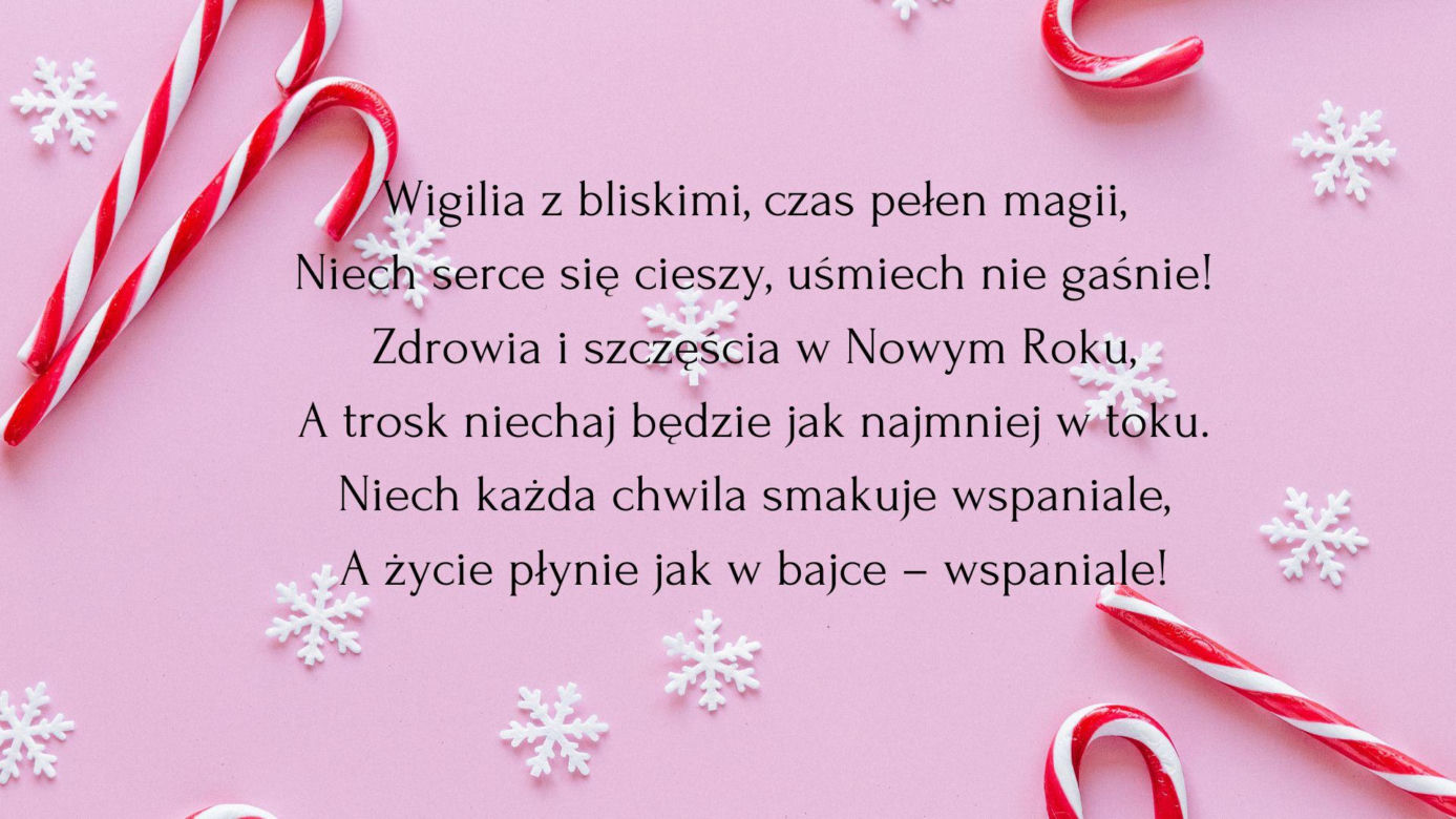 Wierszyki i życzenia na Boże Narodzenie 2024