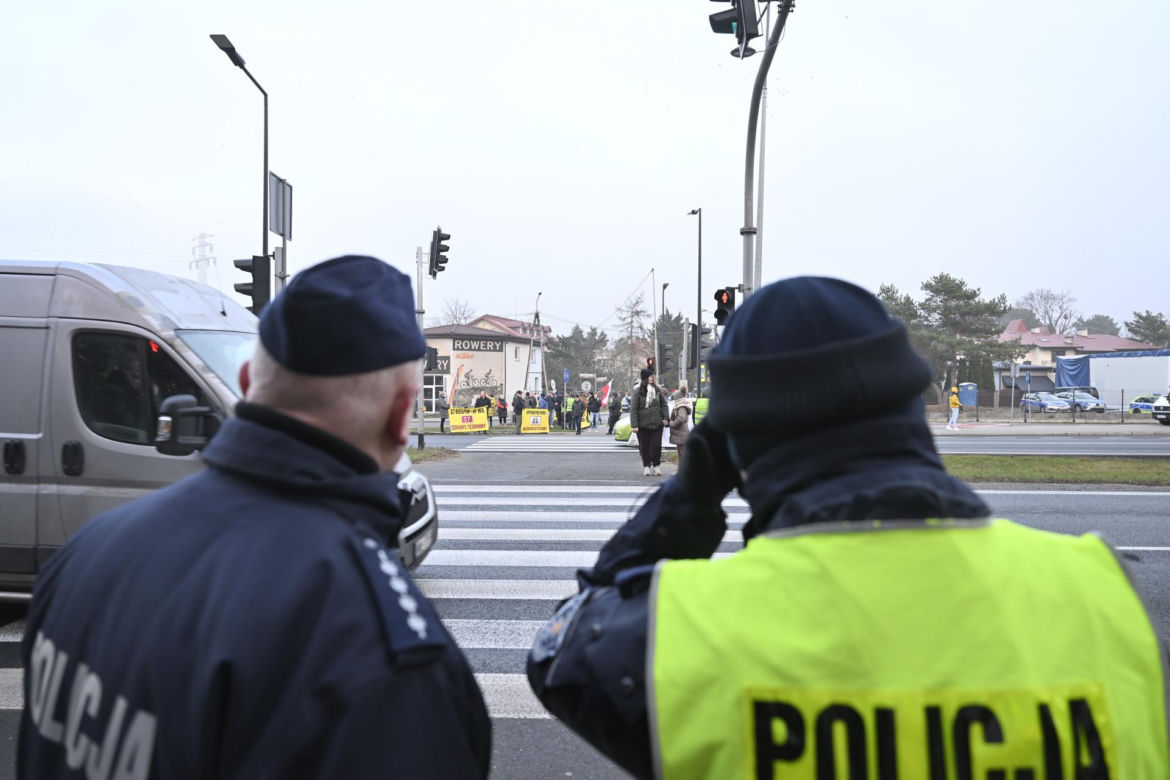 Mają dość korków, chcą buspas. W godzinach szczytu protestowali na pasach