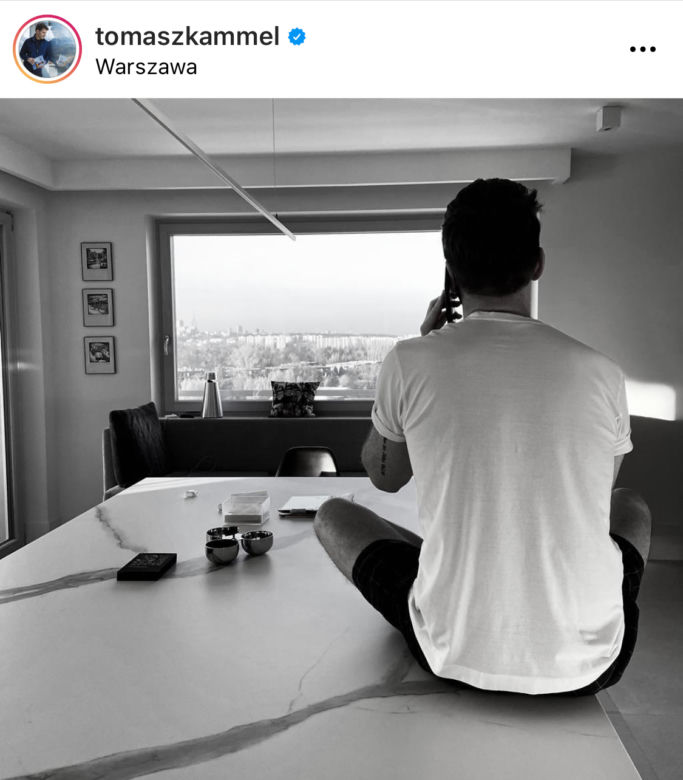 Tomasz Kammel chwali się apartamentem za miliony