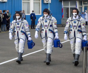 Upamiętnili Gagarina i polecieli w kosmos