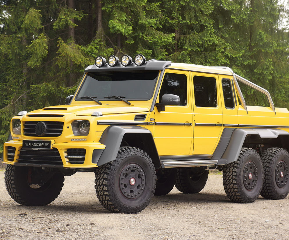 Mercedes-Benz G63 AMG 6x6 po tuningu Mansory
