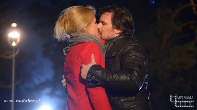 NA DOBRE i NA ZŁE odc. 513. Agata Woźnicka (Emilia Komarnicka), Witek Latoszek (Bartosz Opania) - fotostory
