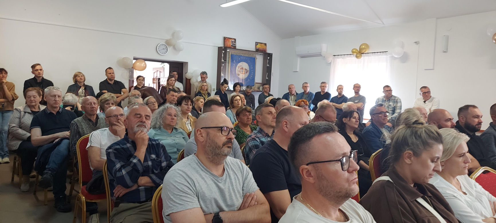 Spotkanie w sprawie budowy masztu 5 G w Płoskiem