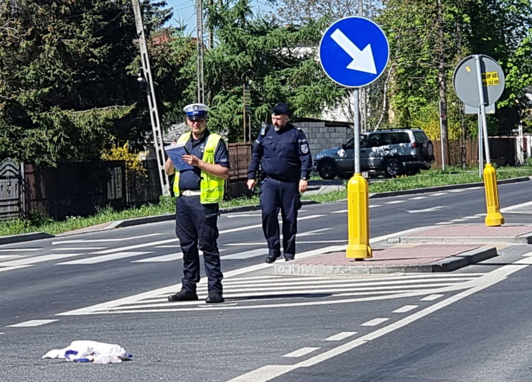 Kierowca bez uprawnień potrącił 13-letniego rowerzystę. Chłopiec też nie był bez winy 