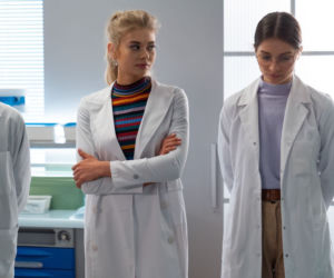 Na dobre i na złe odc. 846. Oliwia (Irmina Liszkowska), Lena (Weronika Zubowicz) 